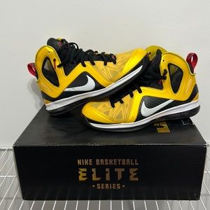 Nike Air Lebron 9 P.S. Elite Taxi Sz 10.5